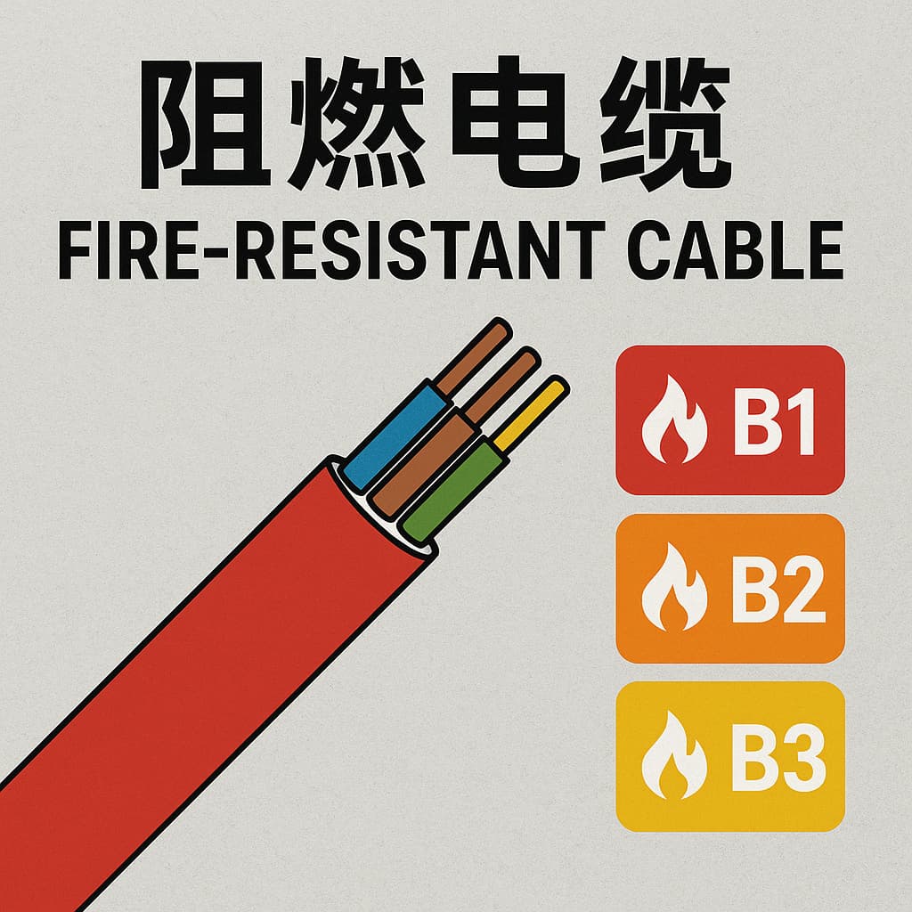 什么是阻燃电缆？B1、B2、B3级的区别你相识吗？