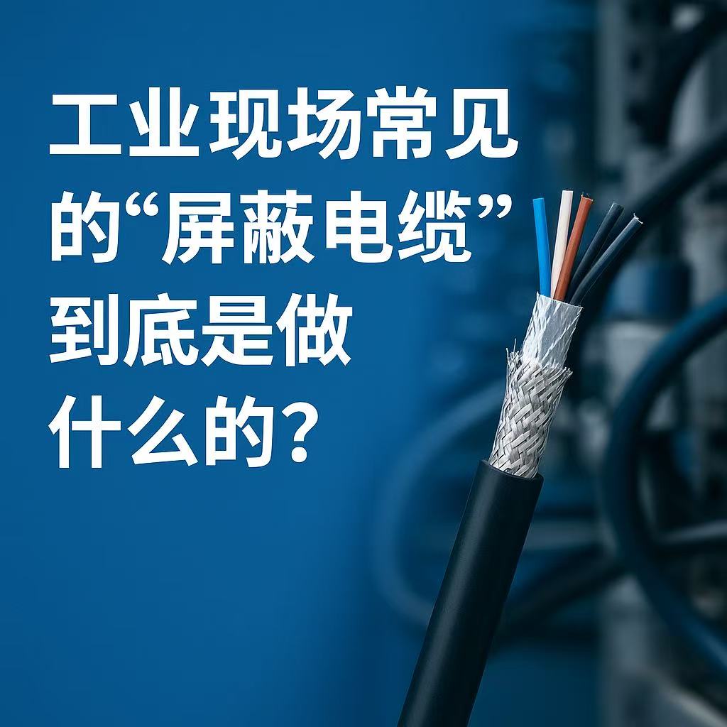工业现场常见的“屏蔽电缆”到底是做什么的？