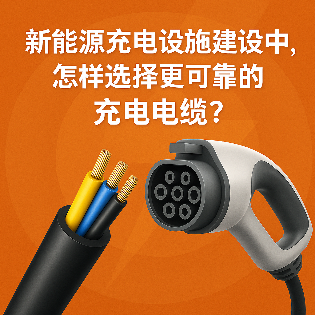 新能源充电设施建设中，怎么选择更靠得住的充电电缆？