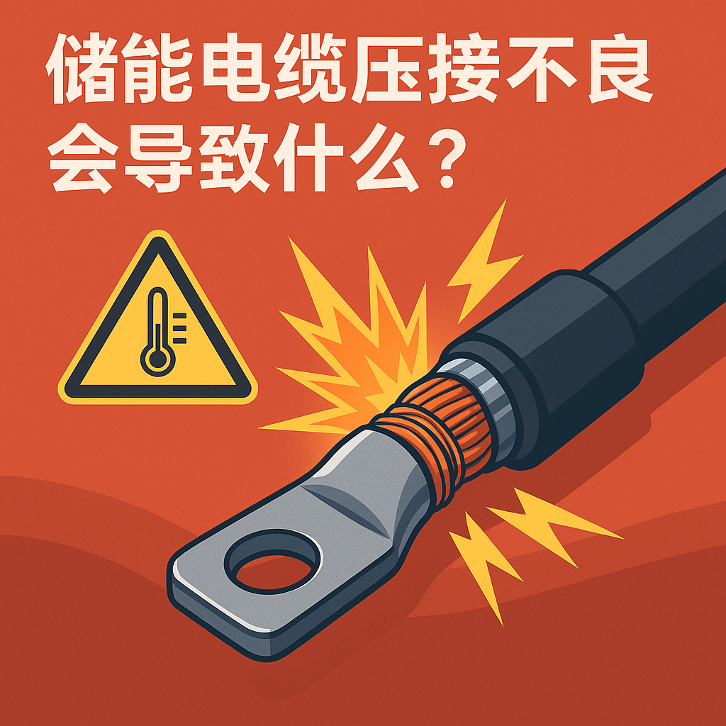 储能电缆压接不良会导致什么？