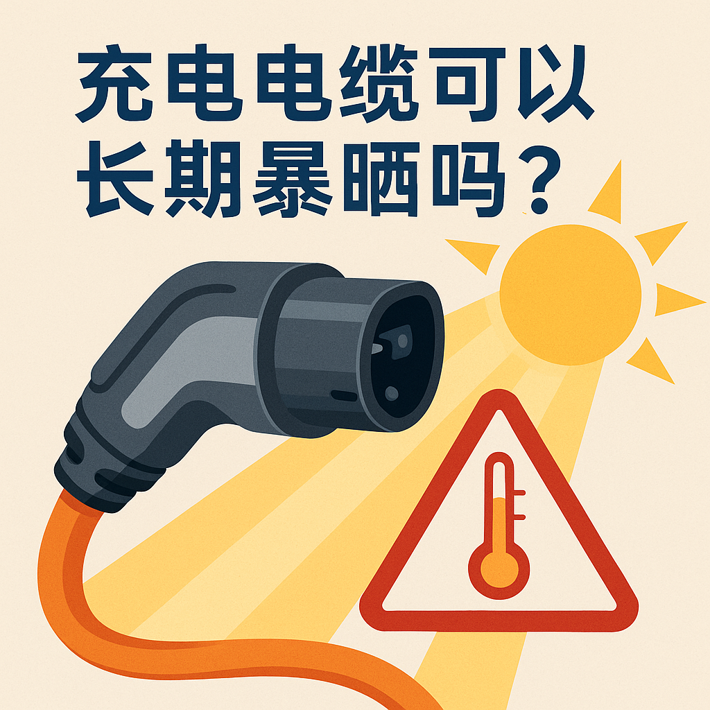 充电电缆可不成以以持久暴晒呢？