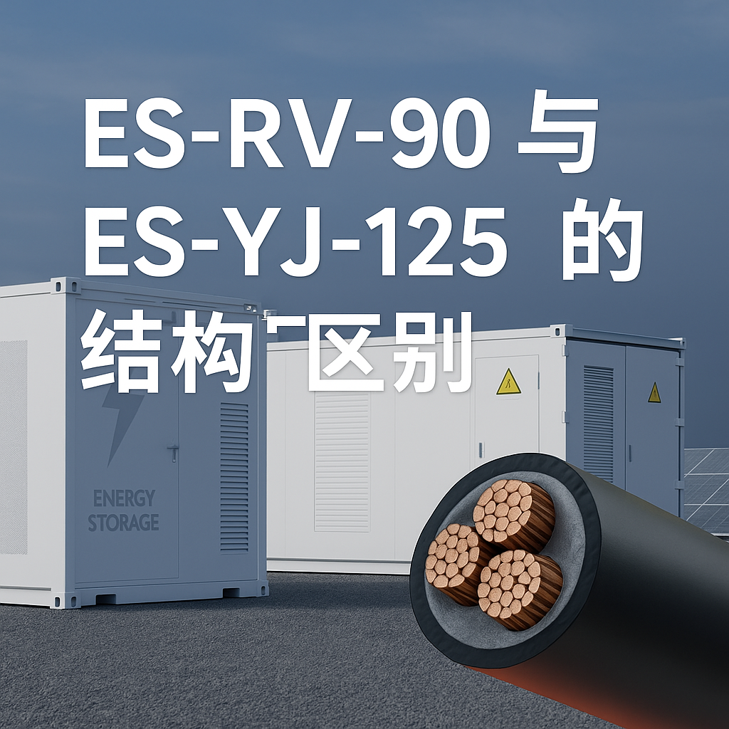 ES-RV-90 和 ES-YJ-125 的结构有什么区别？
