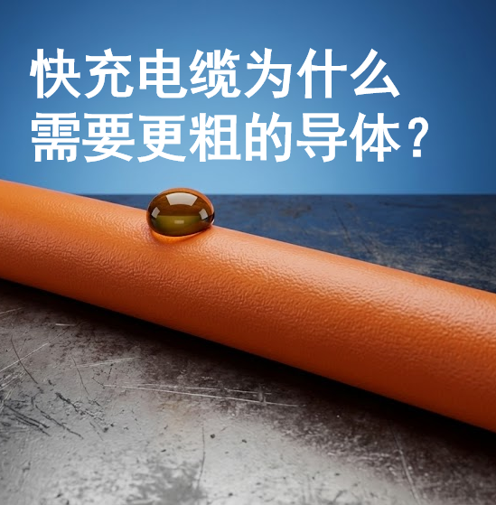 快充电缆为什么必要更粗的导体？揭秘新能源汽车充电的“热”知识
